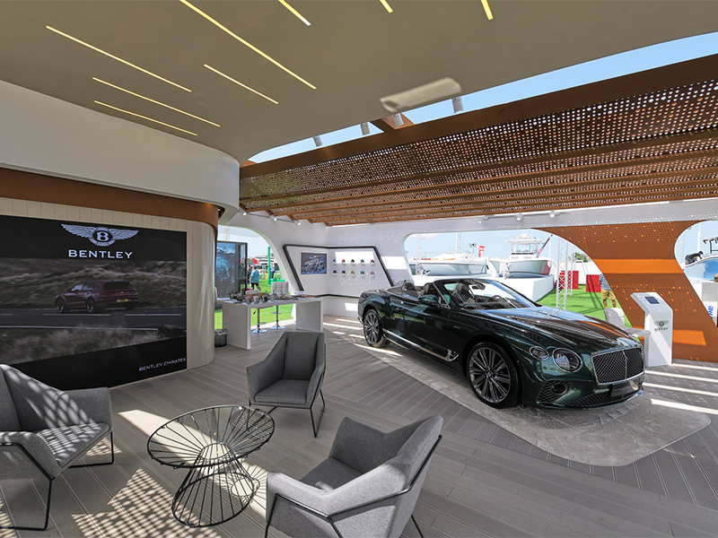 إزاحة الستار  للمرة الأولى عن أحدث طرازات Bentley في معرض دبي العالمي للقوارب